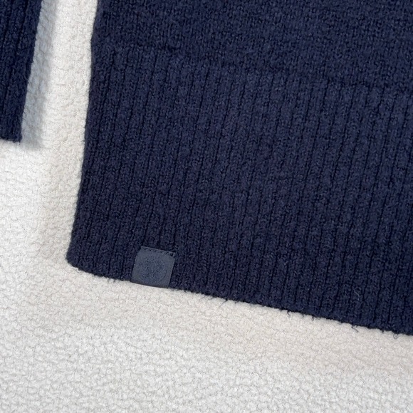 Lululemon Merino Wool Blend Cardigan Men's S Navy Logo‎ LM3DOFS - Picture 7 of 13